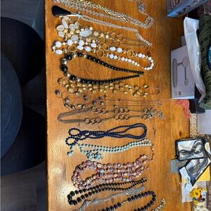 Huge lot of necklaces
